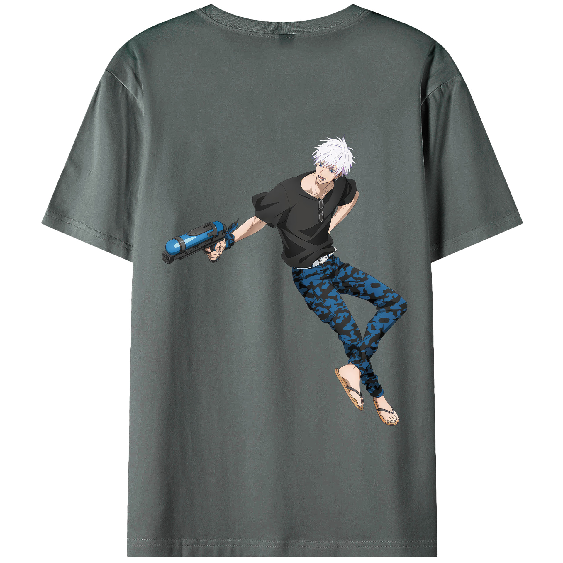 （画像用） 呪術廻戦 Jujutsu Kaisen 綿100％半袖Tシャツ（背面プリント）